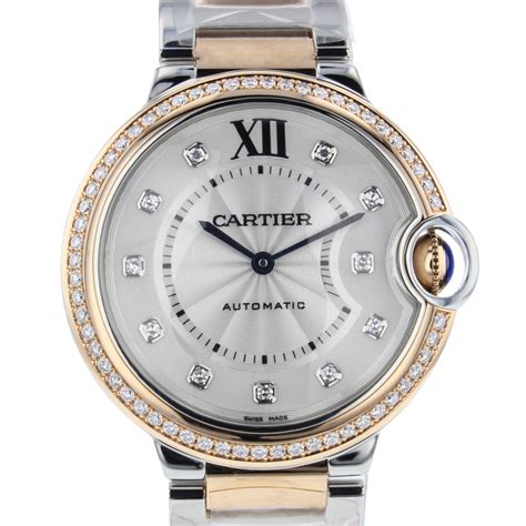 cartier ballon bleu 36mm with date|cartier ballon bleu 36mm diamond.